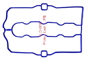0103-MLD0091 PROTON EXORA CPS S4PH (2009~) VALVE COVER GASKET