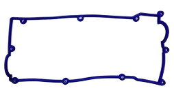 0103-MLD0351 HYUNDAI MATRIX 1.6 (G5ED) Y2003~ VALVE COVER GASKET