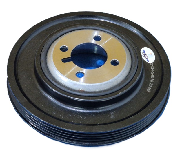 0606-EX12V PROTON SAGA 12V,WIRA 1.3 W/RUBBER CRANKSHAFT PULLEY