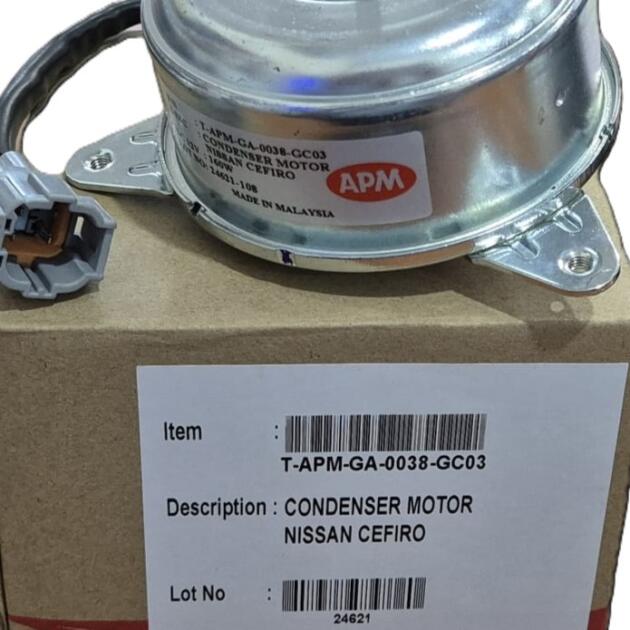 1305-GA00383 PROTON SAVVY, NISSAN CEFIRO A32,33 APM FAN MOTOR RADIATOR