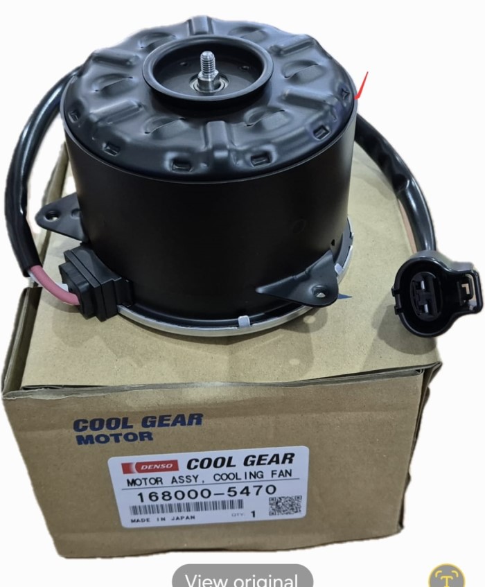 1305-X4810 TOYOTA HIACE KDH200 TRH203ALTIS PRIUS ESTIMA ACR50 VELLFIRE 3.5 MAZ CX7 CX9 DENSO FAN MOTOR RADIATOR - Image 2