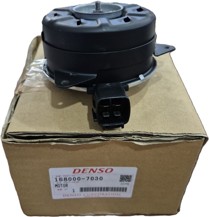 1305-X7030 MITSUBITSHI MIRAGE G4 ATTRAGE Y12-19 TOYOTA ESTIMA ,MAZDA 2 ACTIVE SUZUKI SWIFT 1.5 DENSO FAN MOTOR RADIATOR