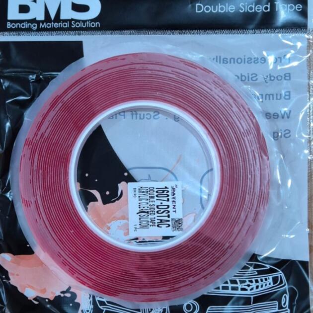 1607-DSTAC ACRYLIC CLEAR(SILICON) DOUBLE SIDED TAPE