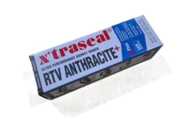 3703-715DG X'TRASEAL SILICON RTV ANTHRACITE + DARK GREY  HI TEMP 100G